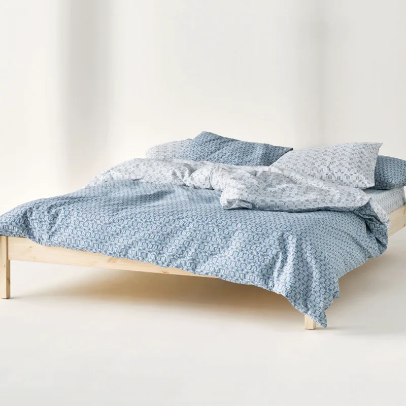 Σεντόνια Υπέρδιπλα Σετ Kentia Kivo Blue