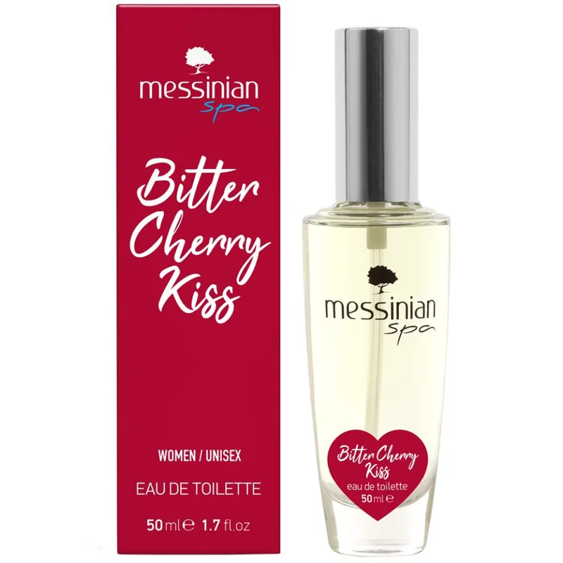 Messinian Spa Bitter Cherry Kiss Eau De Toilette Ανδρικό & Γυναίκειο Μεθυστικό & Γλυκό Άρωμα Κερασιού για Έντονο Προφίλ 50ml
