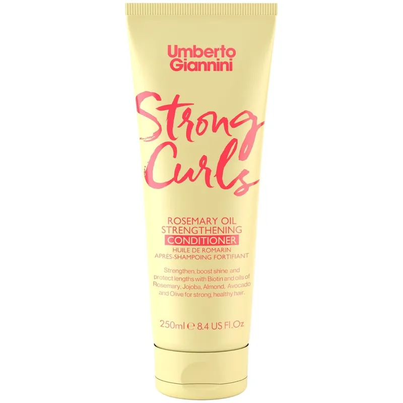 Umberto Giannini Strong Curls Rosemary Oil Strenghthening Conditioner (250ml)