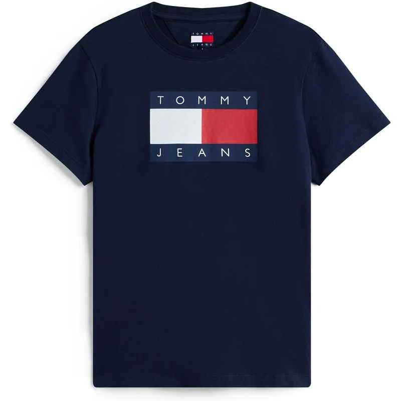 T-shirt με κοντά μανίκια Tommy Jeans Tjw Reg Tj Flag Ss T