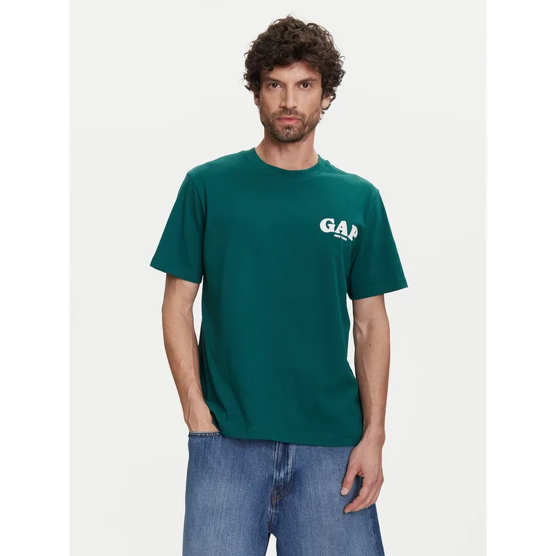 Gap T-Shirt 768925-02 Πράσινο Regular Fit