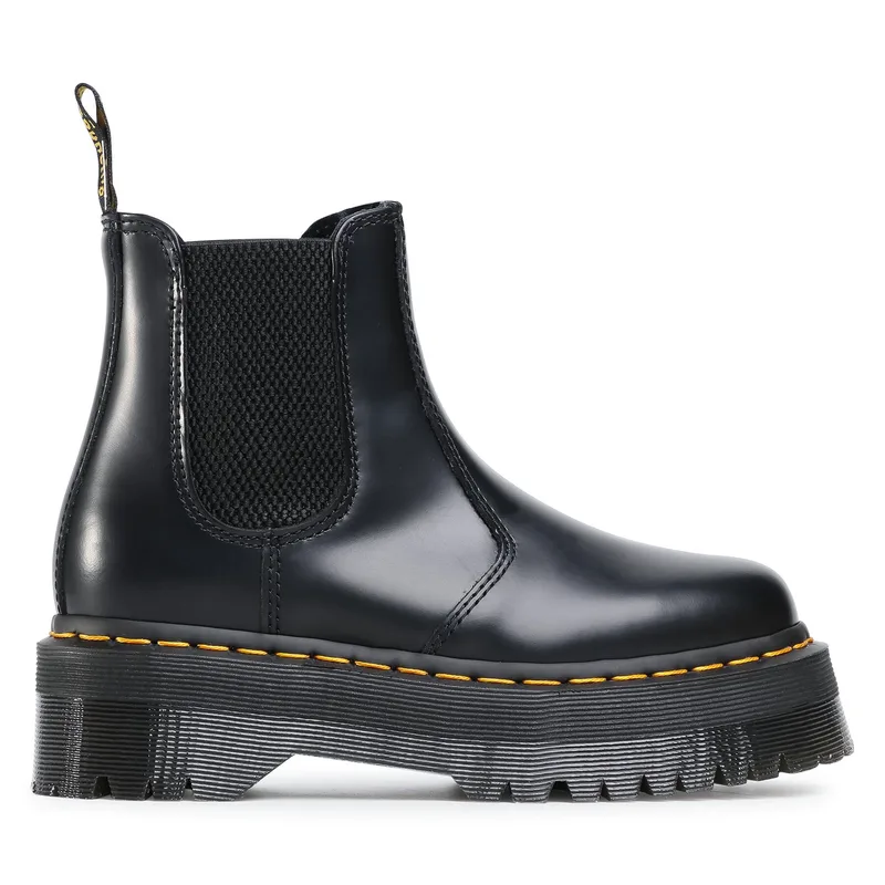 Μποτάκια με λάστιχο Dr. Martens 2976 Quad 24687001 Μαύρο