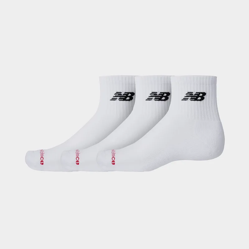 New Balance Everyday Ankle 3-Pairs Unisex Κάλτσες (9000263873_1539)