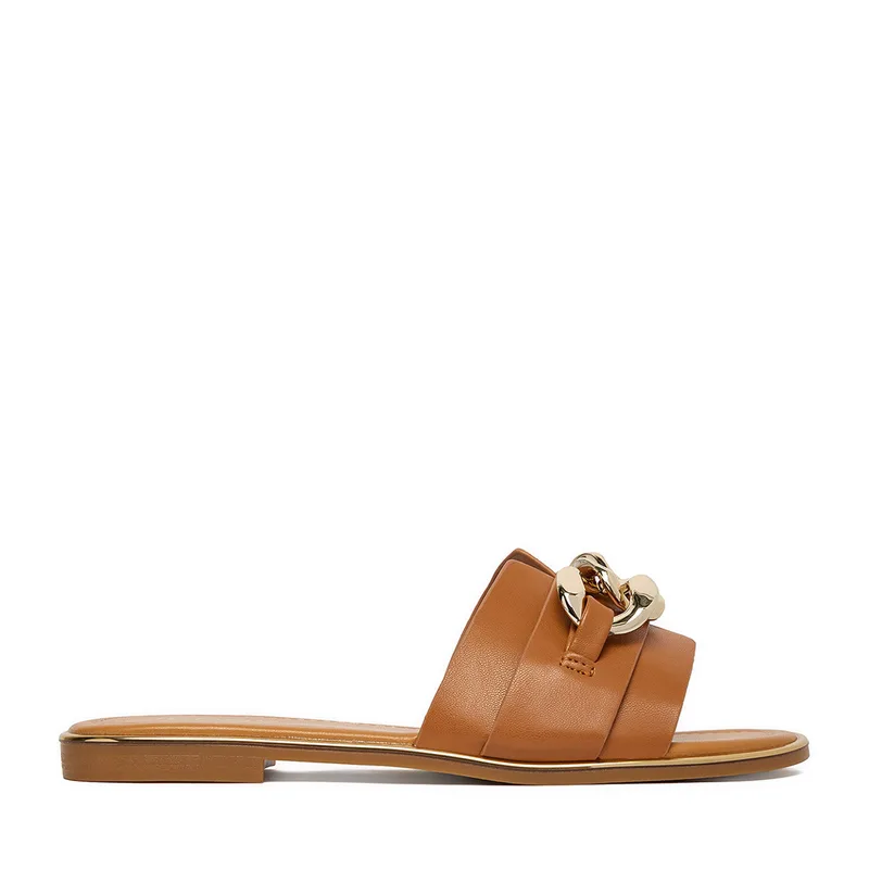 Παντόφλες JENNY CEO-WFA2738-1 Καφέ