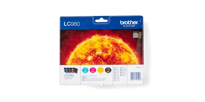 Patrone Brother LC-980VALBP Multipack