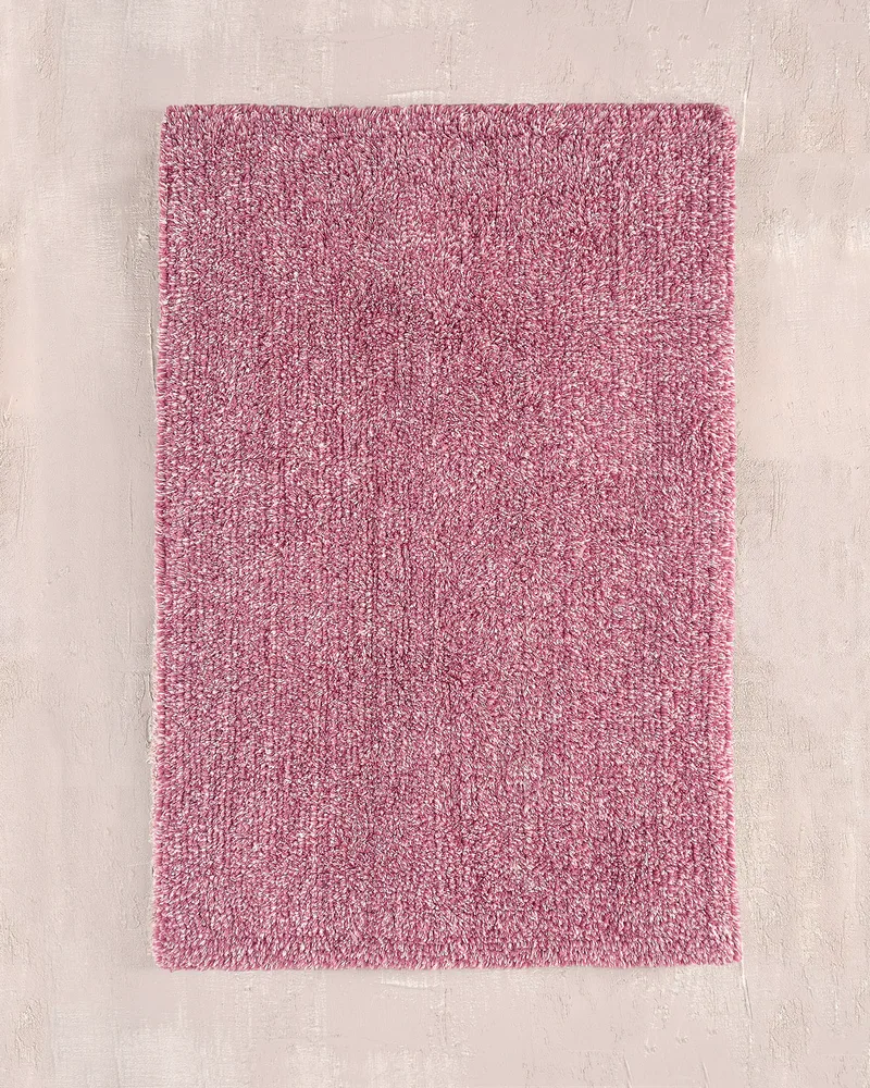 Πατακι μπανιου (60χ90) gaia pink-white, rythmos home