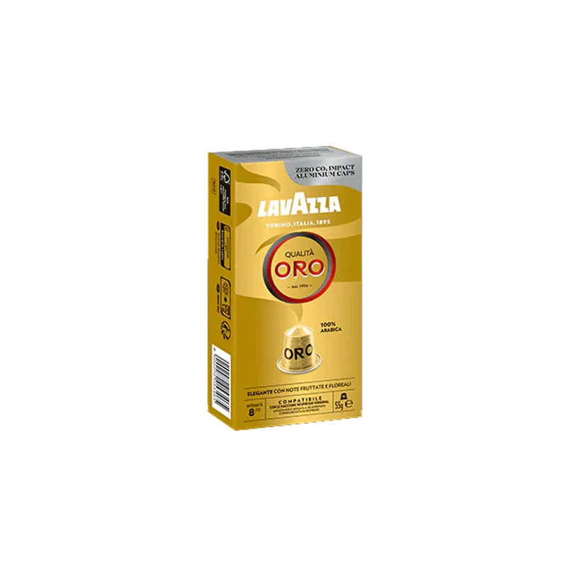 Lavazza Qualita Χρυσό συμβατές κάψουλες Nespresso αλουμινίου - 10 τεμ.