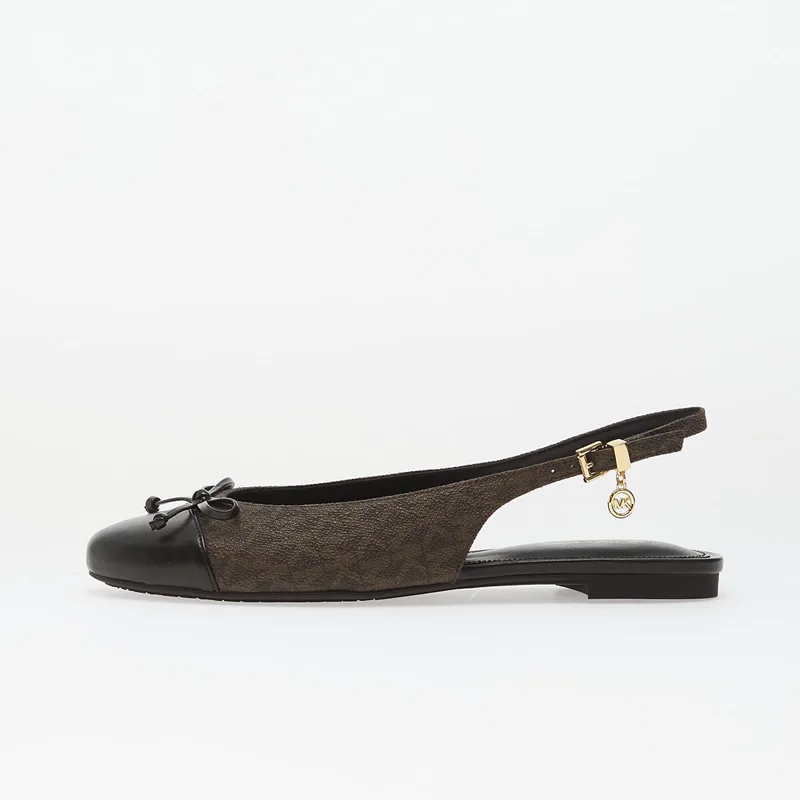 Sneakers Michael Kors Piper Signature Logo Slingback Ballet Flat Brown EUR 37