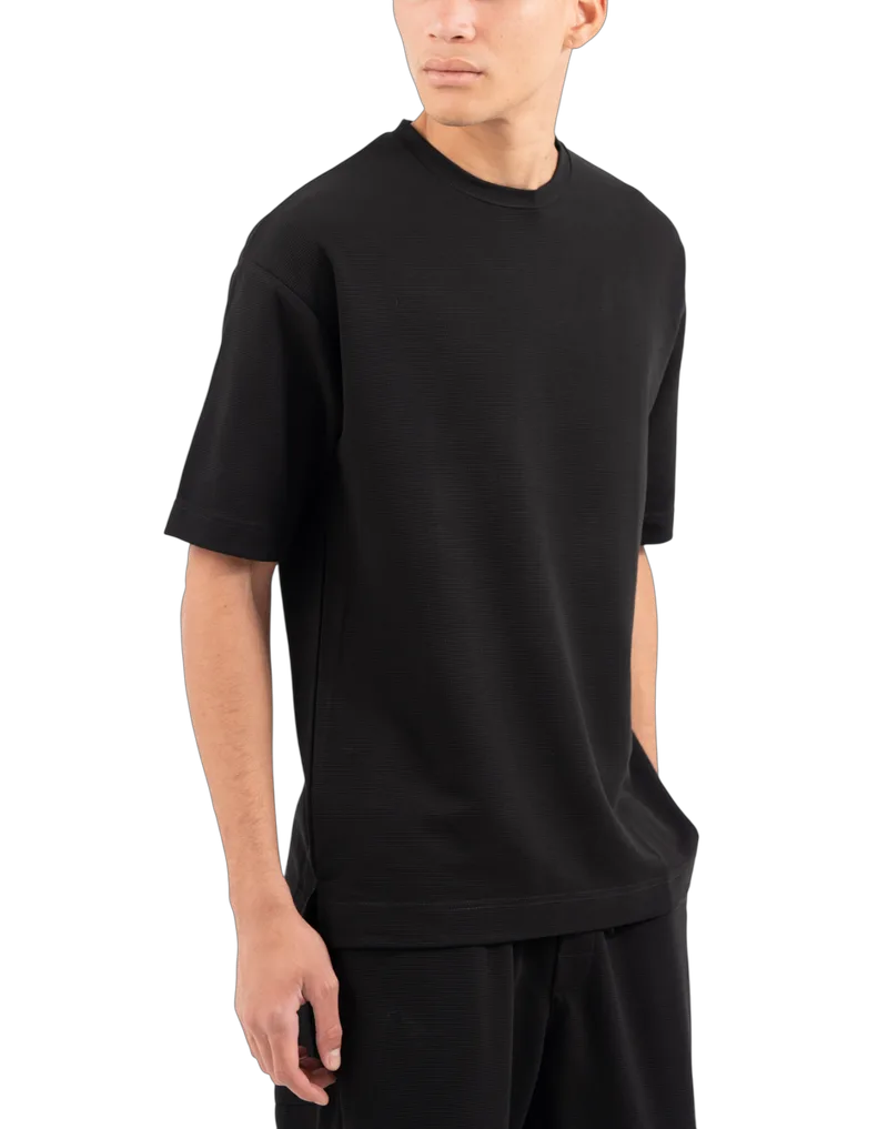 Ανδρικό T-shirt Μαύρο Vittorio SENTOT-BLACK