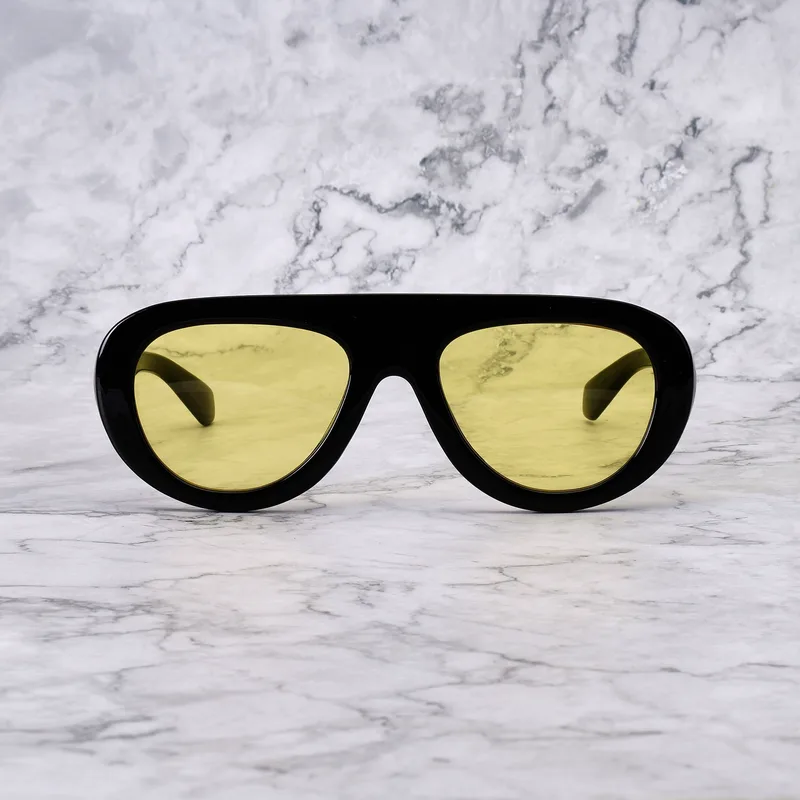 LENNY 27EP3 - LENNY - BLACK - YELLOW Sunglasses | Black | Yellow Shades | Explicit Poets Sunglasses