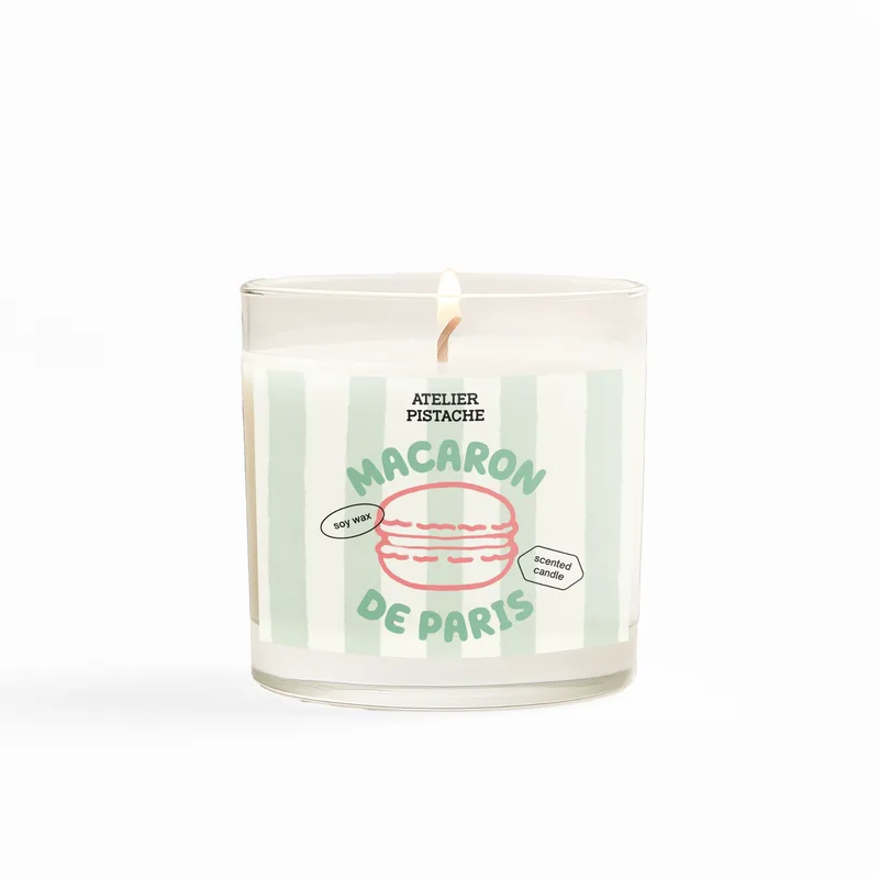 Scented candle macaron 200 gr