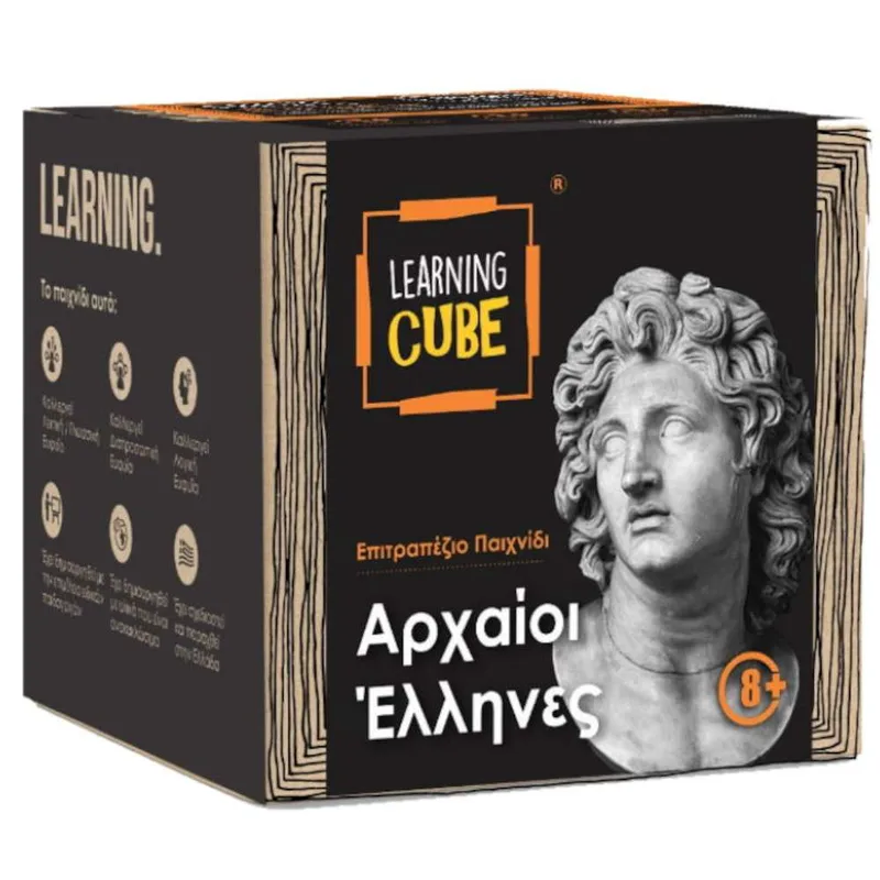 Ktoyz Επιτραπέζιο Παιχνίδι με Κάρτες Learning Cube Αρχαίοι Έλληνες