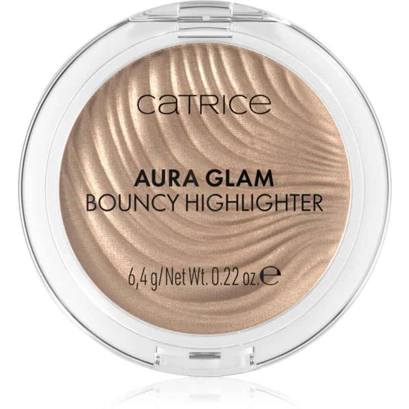 Catrice Aura Glam Bouncy Highlighter λαμπρυντικό απόχρωση 010 Moonlit Sand 6.4 γρ