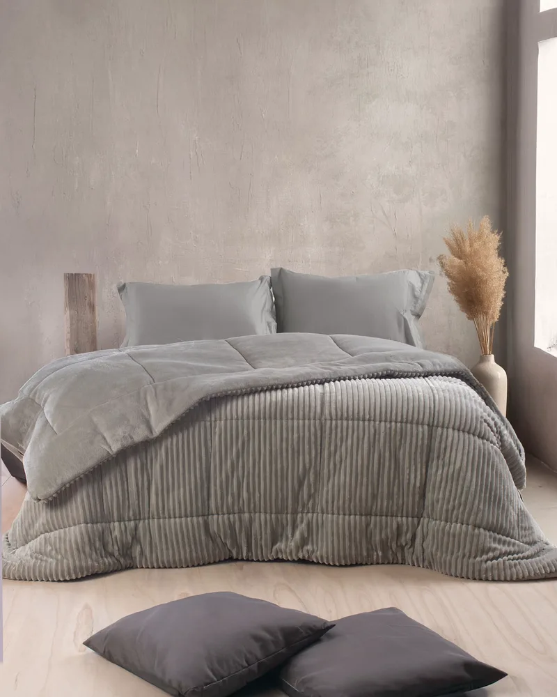 ΚΟΥΒΕΡΤΟΠΑΠΛΩΜΑ ΗΜΙΔΙΠΛΟ RYTHMOS ETOILE ΜΠΕΖ 160X220CM