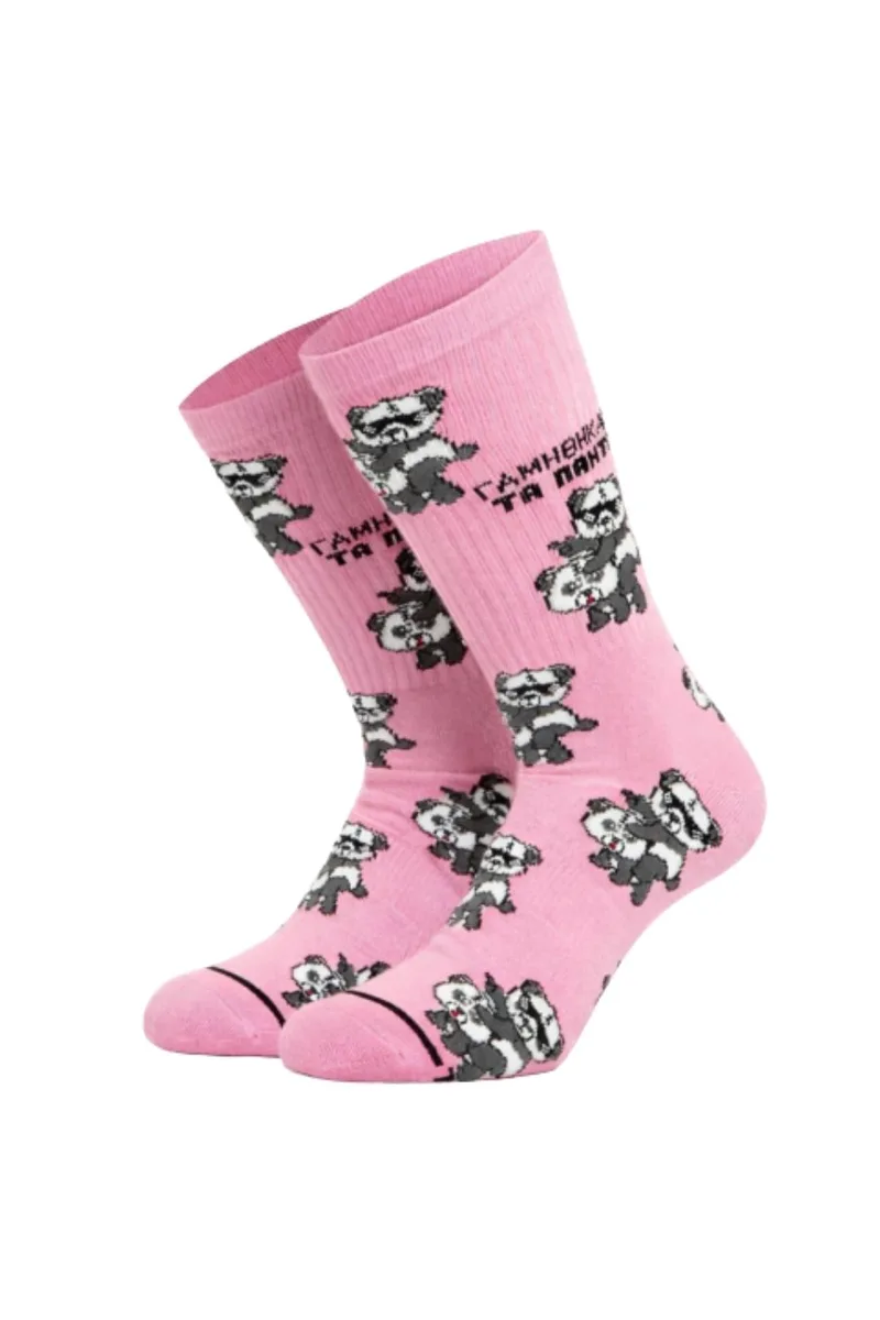 BEE UNUSUAL Unisex Τα Πάντα Ροζ Κάλτσες - Ροζ-AS-261141-PINK