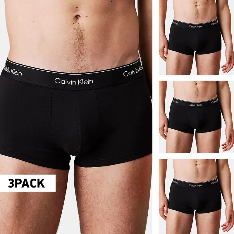 Calvin Klein Low Rise Trunk 3Pk Ανδρικά Εσώρουχα (9000250233_89550)