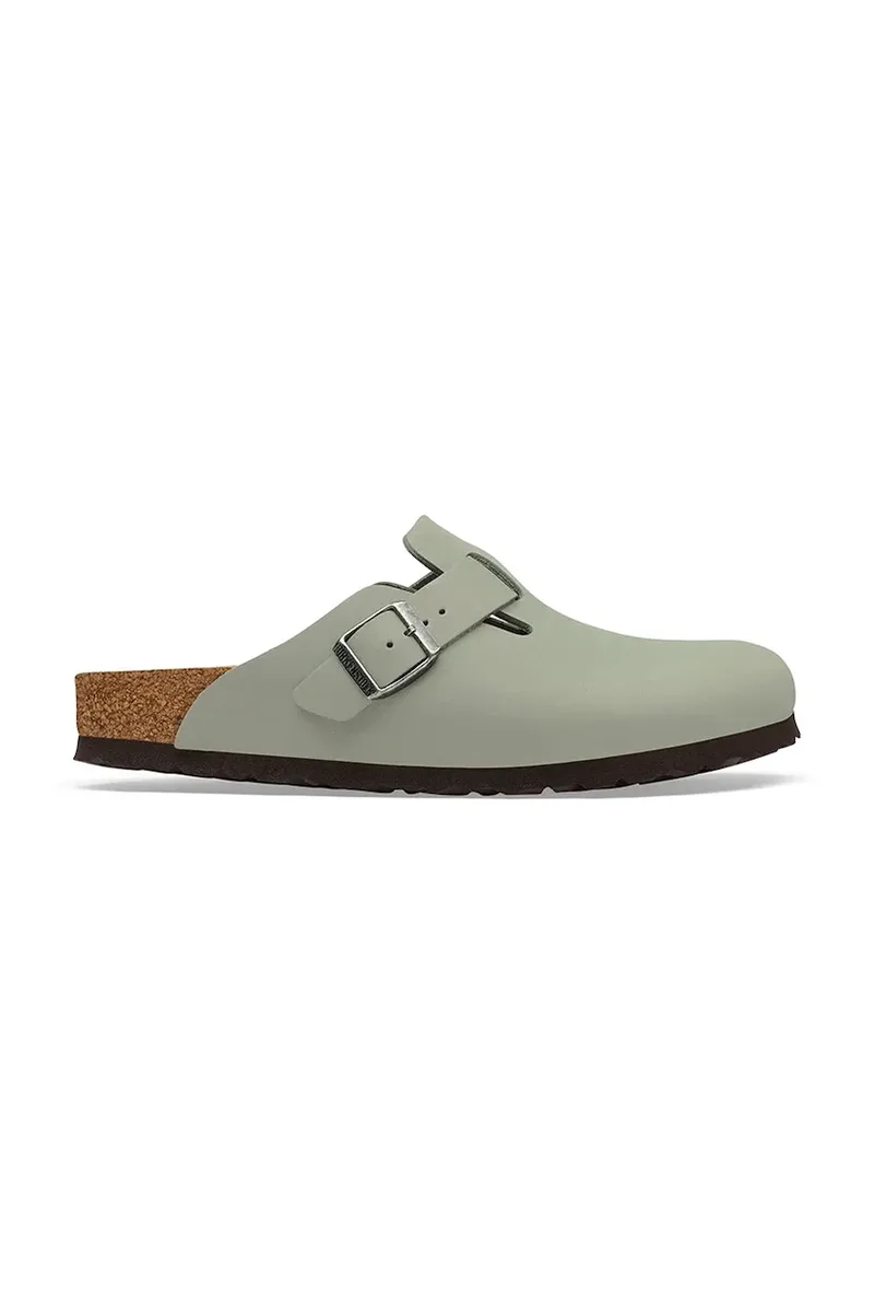 Birkenstock σαγιονάρες Μουλάρια δερμάτινες Boston Oiled Leather