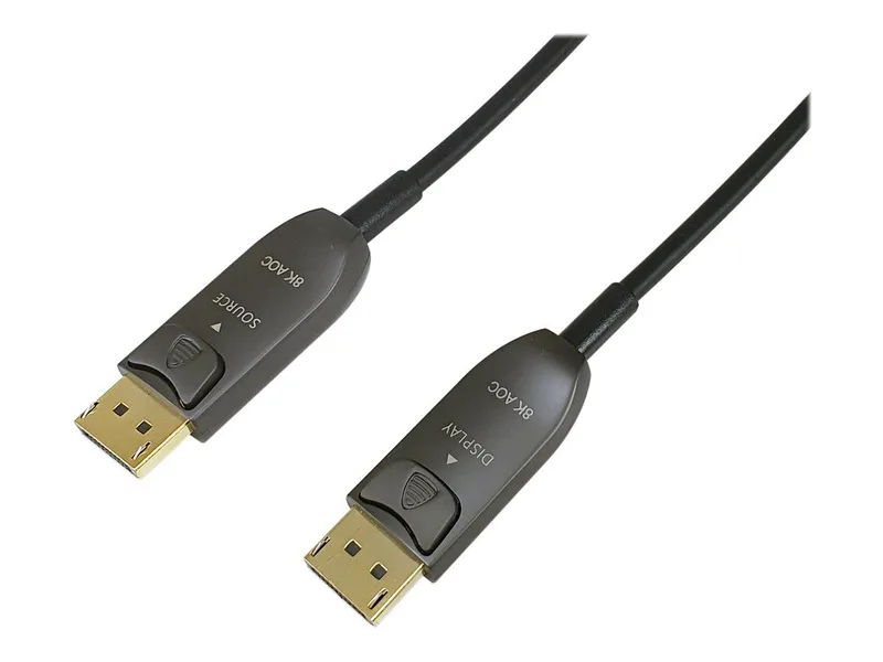 DisplayPort 1.4 50m 8K/60Hz με HDCP - Μαύρο