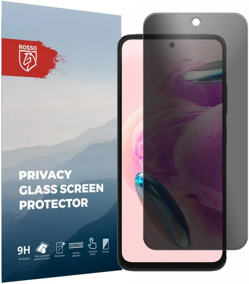 Κόκκινο Tempered Glass Privacy - Αντιχαρακτικό Γυαλί Προστασίας Απορρήτου Οθόνης Xiaomi Redmi Note 12S (8719246429118)