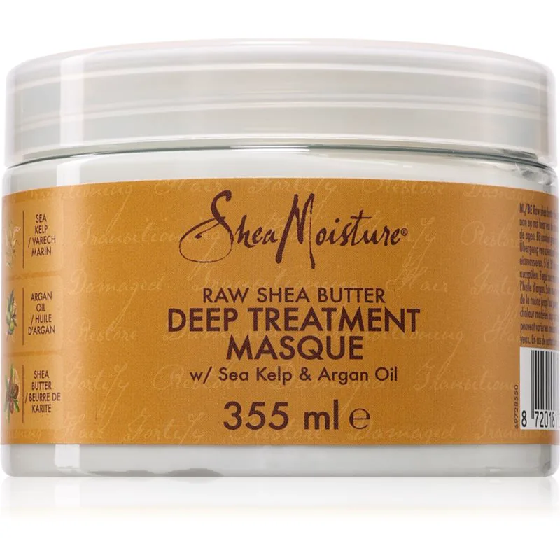 Shea Moisture Raw Shea Butter βαθιά θρεπτική μάσκα για τα μαλλιά 355 ml
