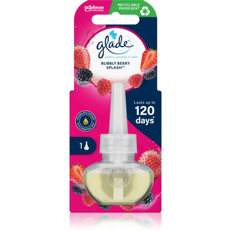 GLADE Bubbly Berry Splash ανταλλακτικό ηλεκτρικών διαχυτών 20 ml
