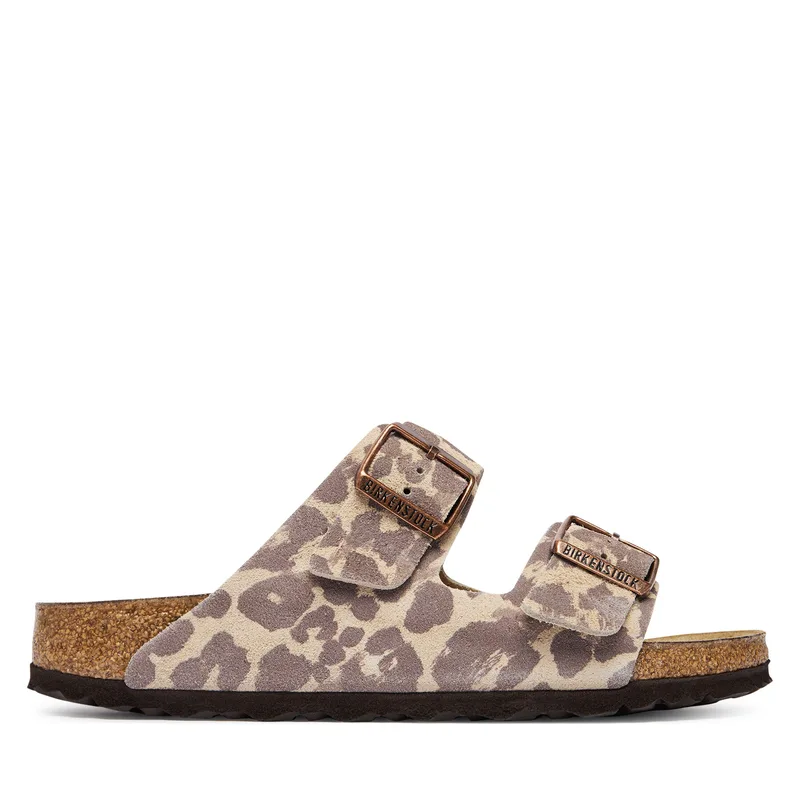 Παντόφλες Birkenstock Arizona Print 1033330 Ανοιχτό καφέ