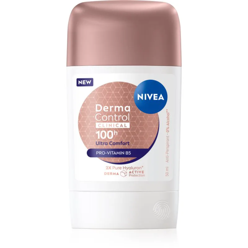 NIVEA Derma Control Clinical Ultra Comfort στερεό αντιιδρωτικό 50 ml