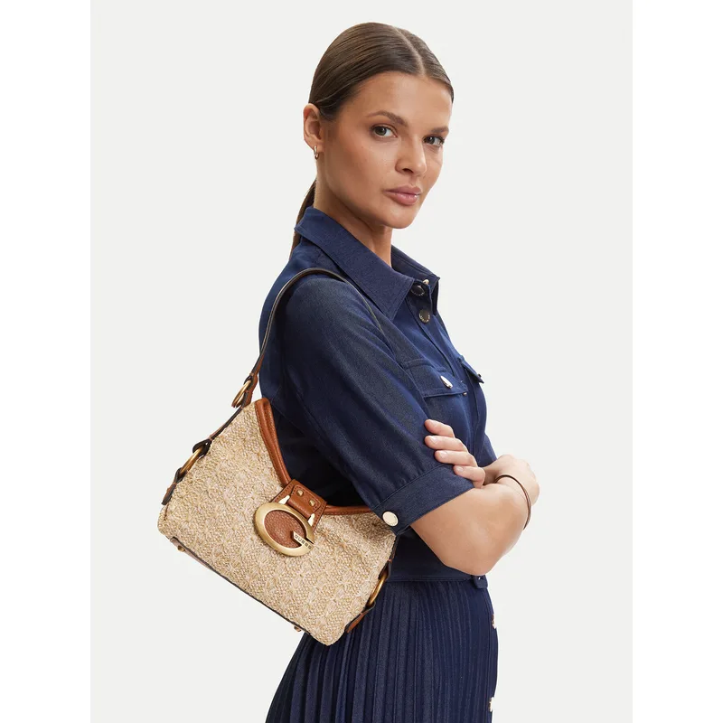 Τσάντα Guess Camden Mini HWRB93 08720 Μπεζ