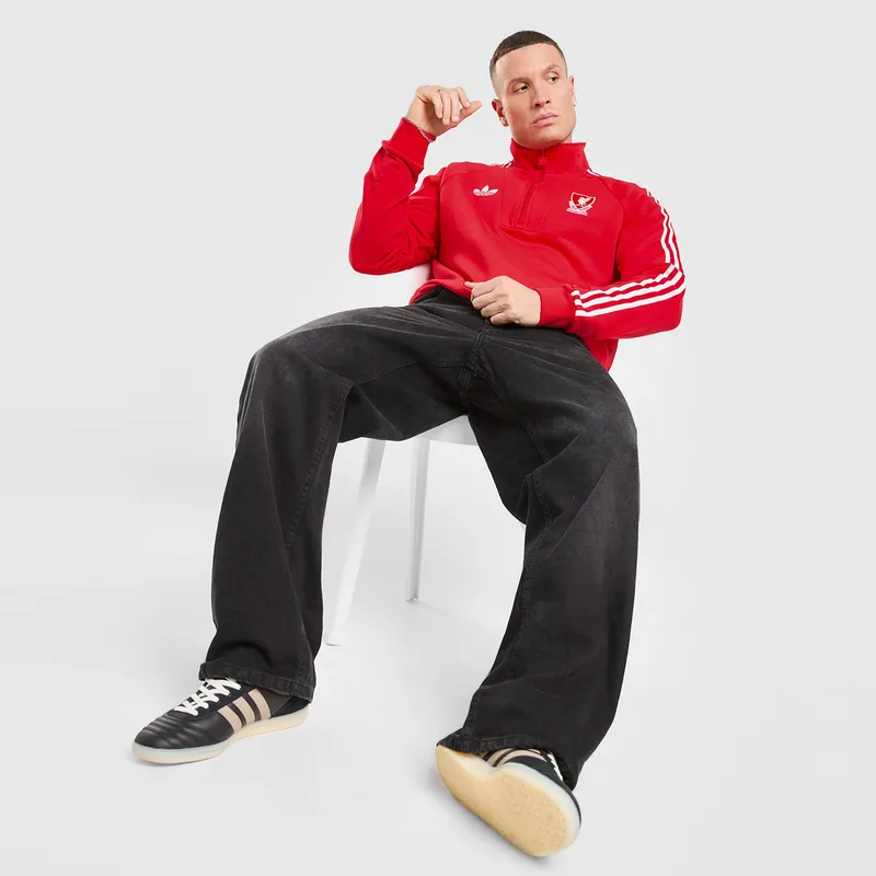 adidas M Liverpool Fc Originals Half Zip Top (9000274677_82810)