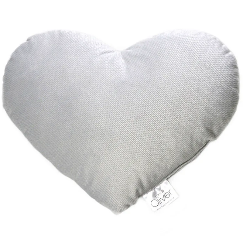 Διακοσμητικό Μαξιλάρι 35x30 Baby Oliver 142 Heart Grey 35x30