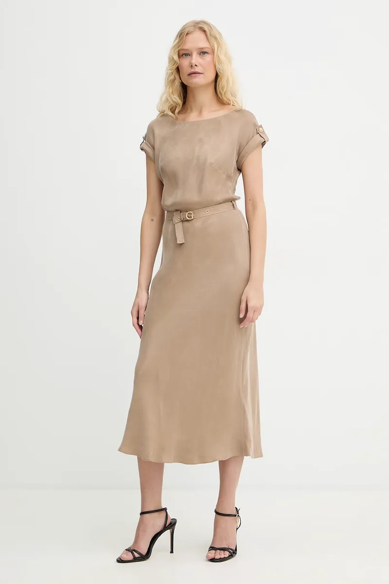 Guess φόρεμα με βισκόζη DALIA