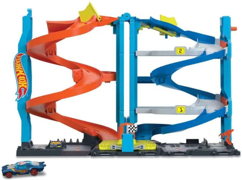 Hot Wheels Πύργος Ταχύτητας 2 Σε 1 City (HKX43)