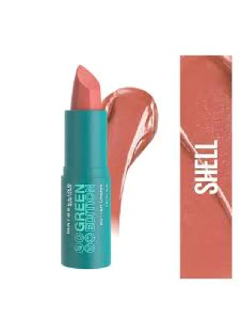 Maybelline & More - Maybelline Green Edition Moisturizing Lipstick 013 Shell 10g