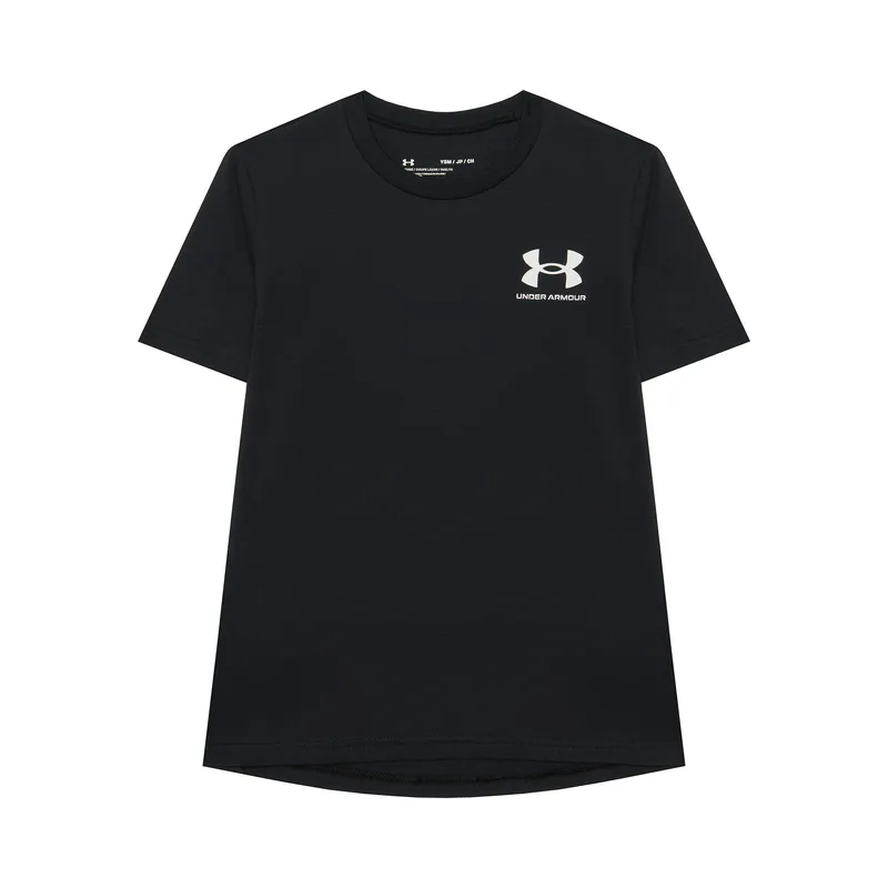 Under Armour T-Shirt Ua Sportstyle Left Chest 1363280 Μαύρο Regular Fit