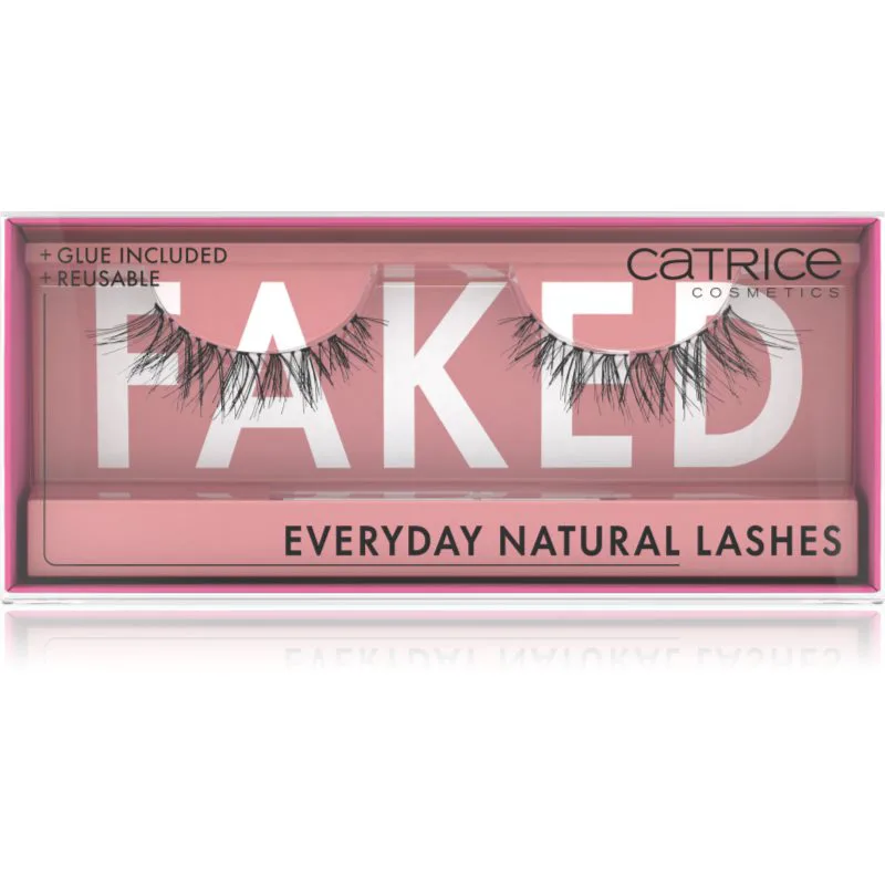 Catrice Faked τεχνητές βλεφαρίδες με κόλλα Everyday Natural 2 τμχ