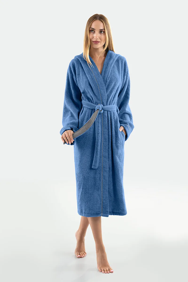 Guy Laroche μπουρνούζι "Casual Blue" (M) - 1131092222024