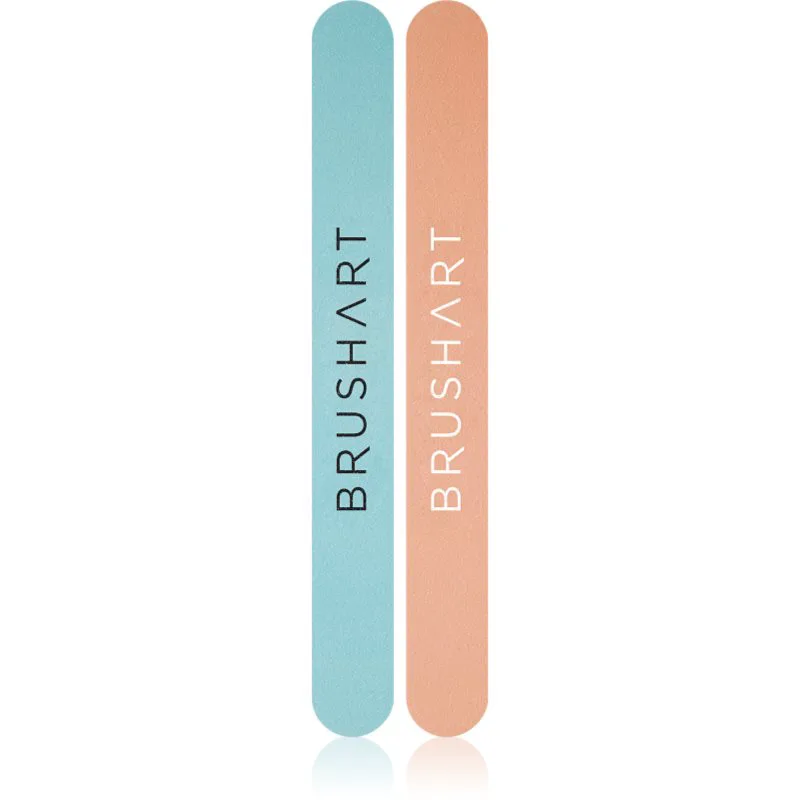 BrushArt Accessories Nail file duo σετ με λίμες απόχρωση Apricot/Minty 2 τμχ