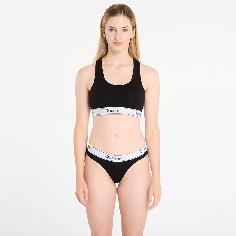 Σουτιέν Queens Womens Bralette 2-Pack Black L