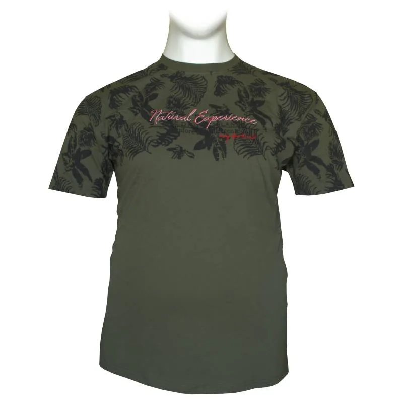 Μακό pennie T-shirt "Nautical Experience" by Leo collection - Khaki