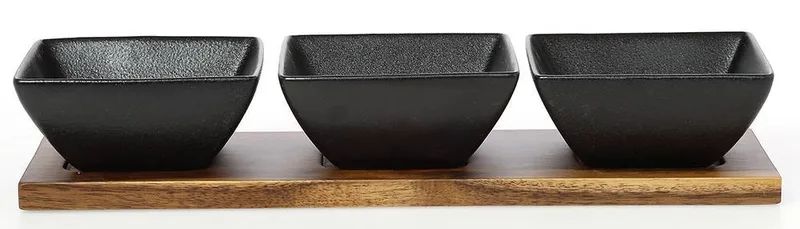 ΠΙΑΤΕΛΑ CRYSPO TRIO ΑCACIA 3ΜΠΟΛ ΚΕΡΑΜΙΚΑ 3TMX 31,5Χ10CM