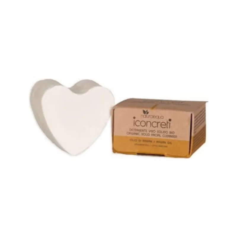 Naturaequa iConcreti Argan Solid Face Cleanser, 60 g