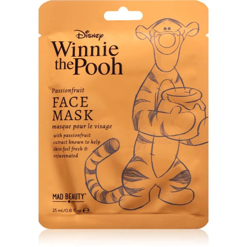 Mad Beauty Winnie The Pooh Tigger φύλλο μάσκας με αναζωογονητική επίδραση 25 ml