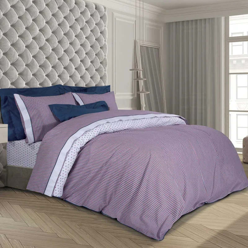 Παπλωματοθήκη King Size Σετ 240x260 Greenwich Polo Essential 2172 Multicolor 240x260