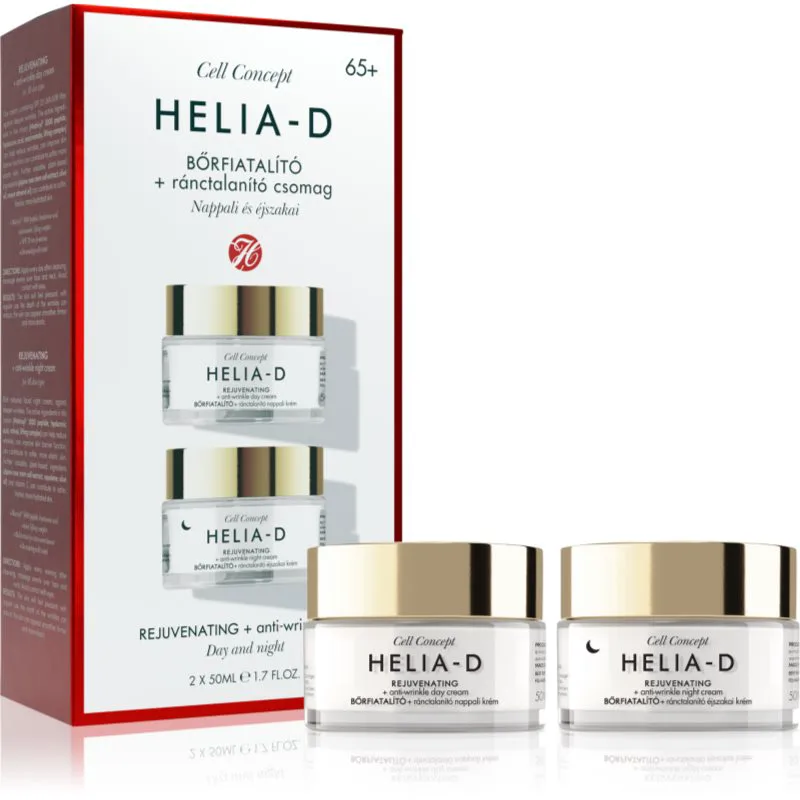 Helia-D Cell Concept επωφελής συσκευασία ενάντια στις ρυτίδες 65+