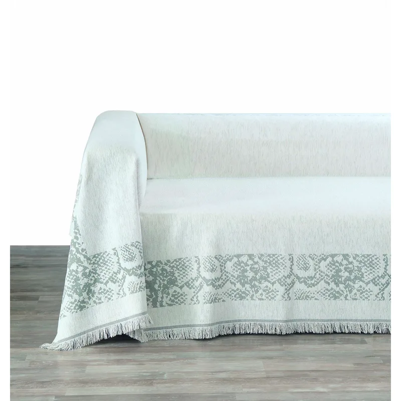 Ριχτάρι Σενίλ Τριθέσιος 180x300εκ. Εκρού Amazon 1 Makis Tselios (Ύφασμα: Chenille, Χρώμα: Εκρού ) - Makis Tselios - 206490123456