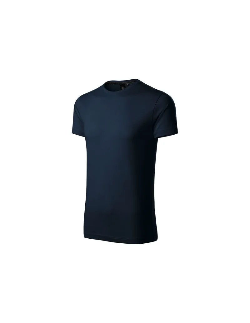 Malfini Ανδρικό Διαφημιστικό T-shirt Κοντομάνικο σε Navy Μπλε Χρώμα MLI-15302