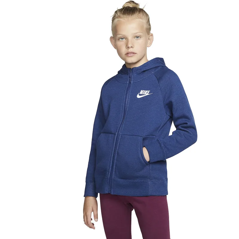 Nike Sportswear Girls' Full-Zip Hoodie