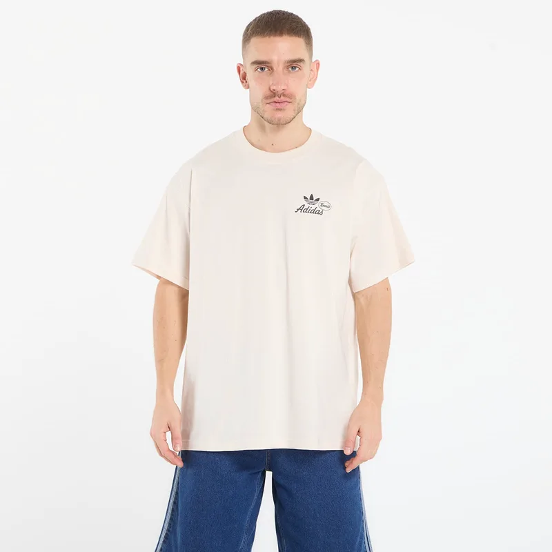 T-shirt adidas Vintage Records Graphic T-Shirt Wonder White M
