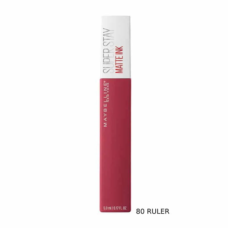 Maybelline Superstay Matte Ink Liquid Lipstick 80 Ruler