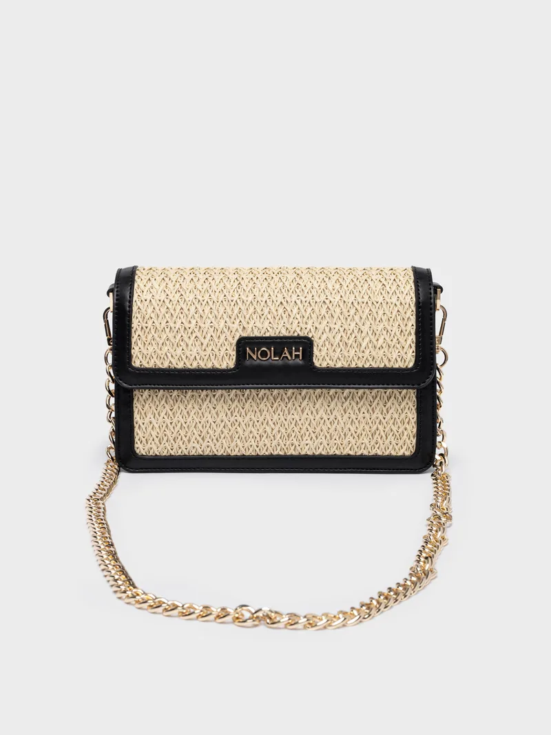 NOLAH ΓΥΝΑΙΚΕΙΑ ΤΣΑΝΤΑ MAYA BEIGE BLACK